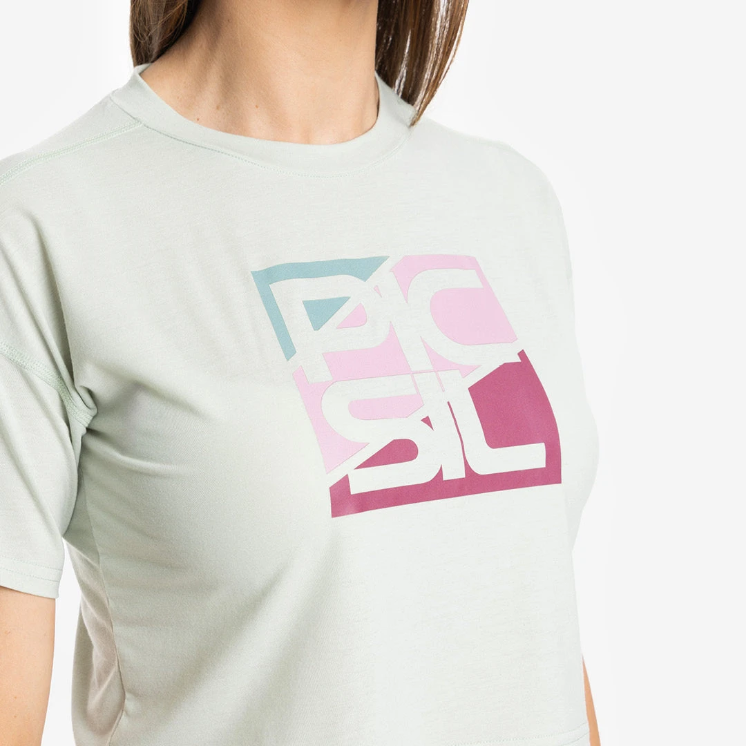 Camiseta Premium Crop Manga Corta Mujer 6 Camiseta Premium Crop Manga Corta Mujer - Image 4