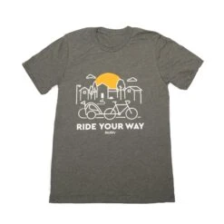 Burley Ride Your Way Shirt, Kid Trailer, Green