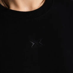 Sudadera Mujer Crop Jersey Stretch -Burley Kids Store SudaderaCropNegroMujer1080x1080 4