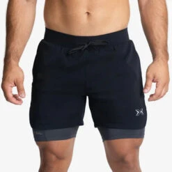 Pack 3 Shorts Con Malla Compresión 2 En 1 Hombre Premium -Burley Kids Store temp 1NMO4uC