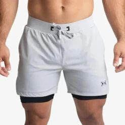 Pack 3 Shorts Con Malla Compresión 2 En 1 Hombre Premium -Burley Kids Store temp uB5Mit7